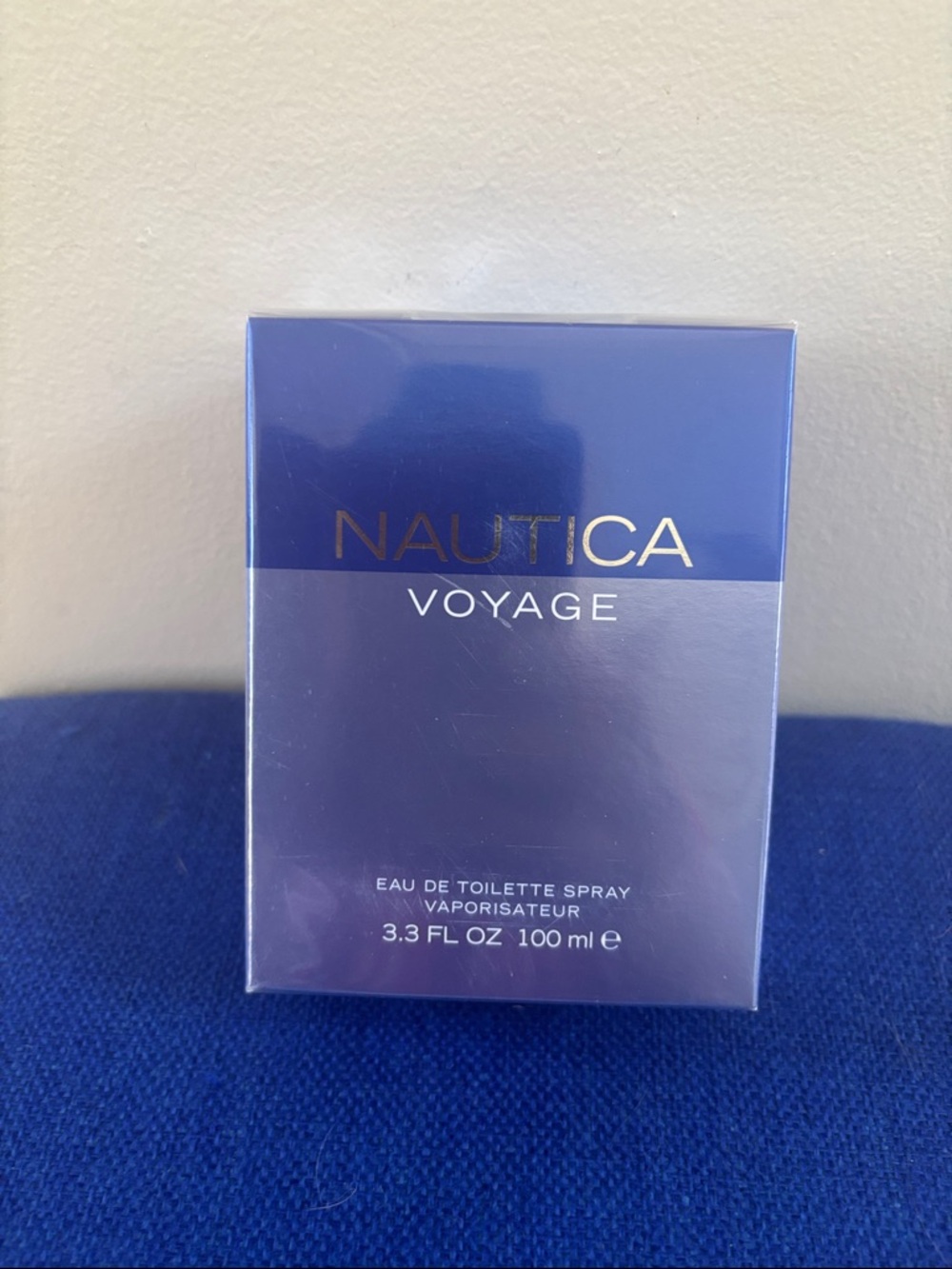 Nautica Voyage Men's Fragrance in Deep Blue Box